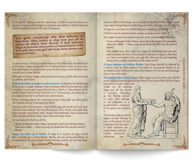 Tales from the Gods RPG