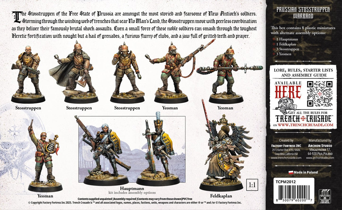 Trench Crusade Prussian Stosstruppen Warband