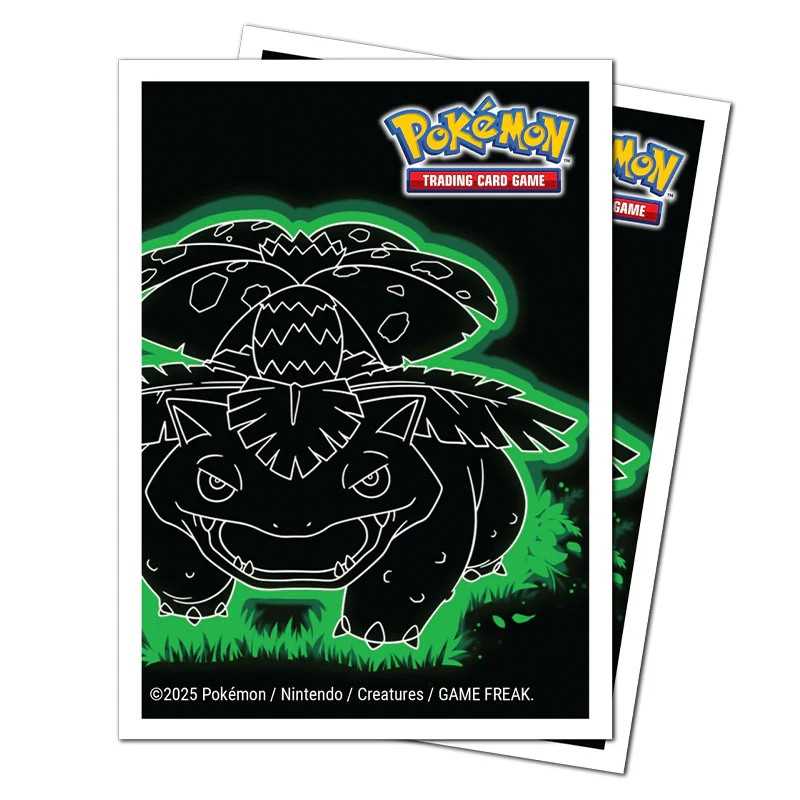 Ultra Pro: Pokemon Neon Kanto Apex Deck Protector Sleeves - Venusaur (105 ct)
