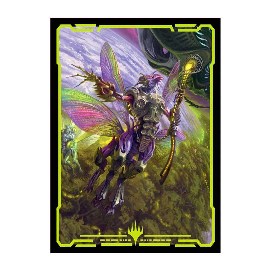 MTG Edge of Eternities 100ct Deck Protector Sleeves in Clear Box - Commander B