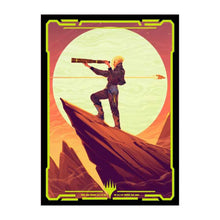 Load image into Gallery viewer, MTG Edge of Eternities 100ct Deck Protector Sleeves in Clear Box - Key Character Mythic