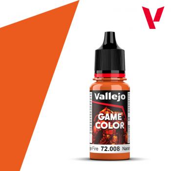 Vallejo Game Color Orange Fire 72.008 18ml