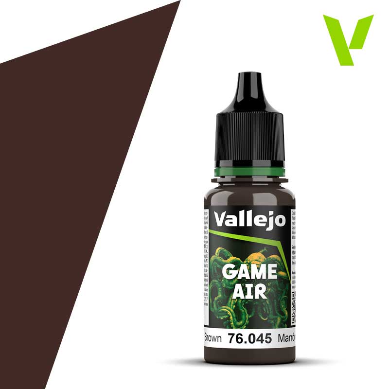 Vallejo Game Air Charred Brown 18ml 76.045