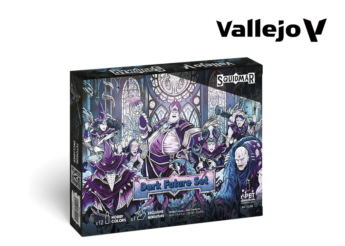 Squidmar Miniatures Vallejo Dark Future Paint Set