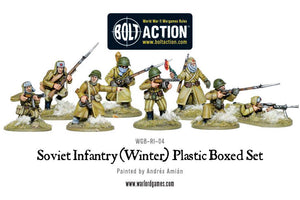 Bolt Action Soviet Winter Infantry
