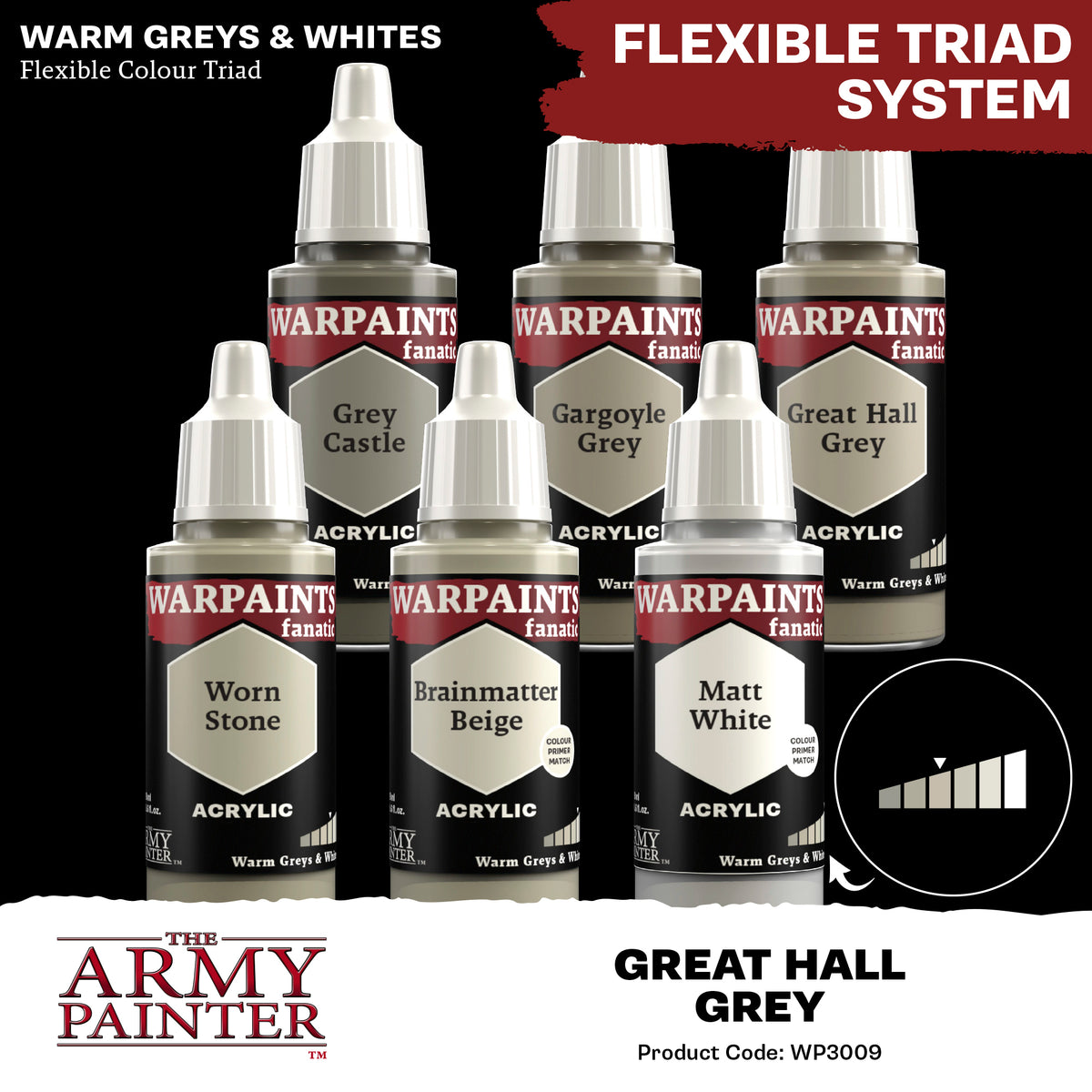 The Army Painter Warpaints Fanatic Great Hall Grey
