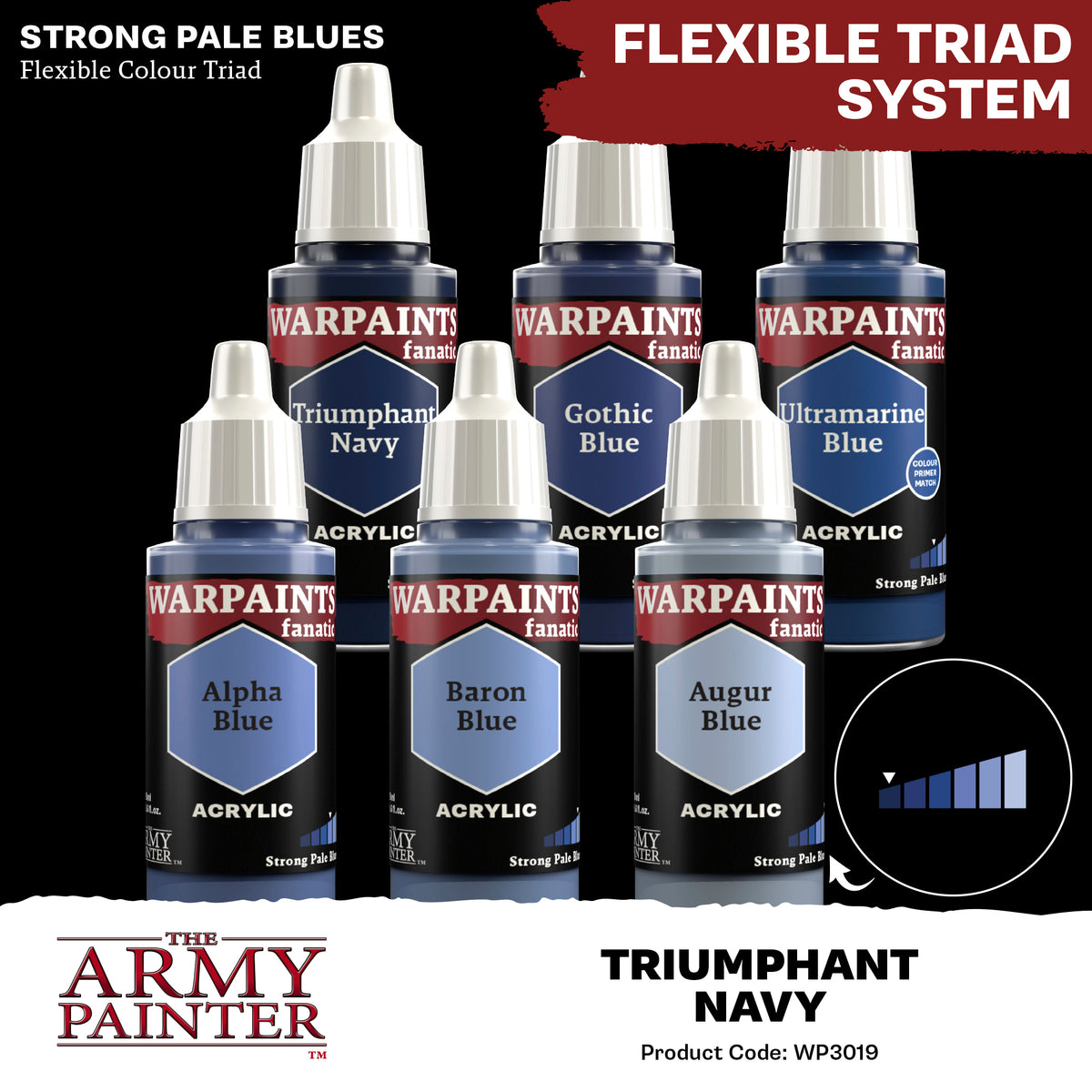 The Army Painter Warpaints Fanatic Triumphant Navy