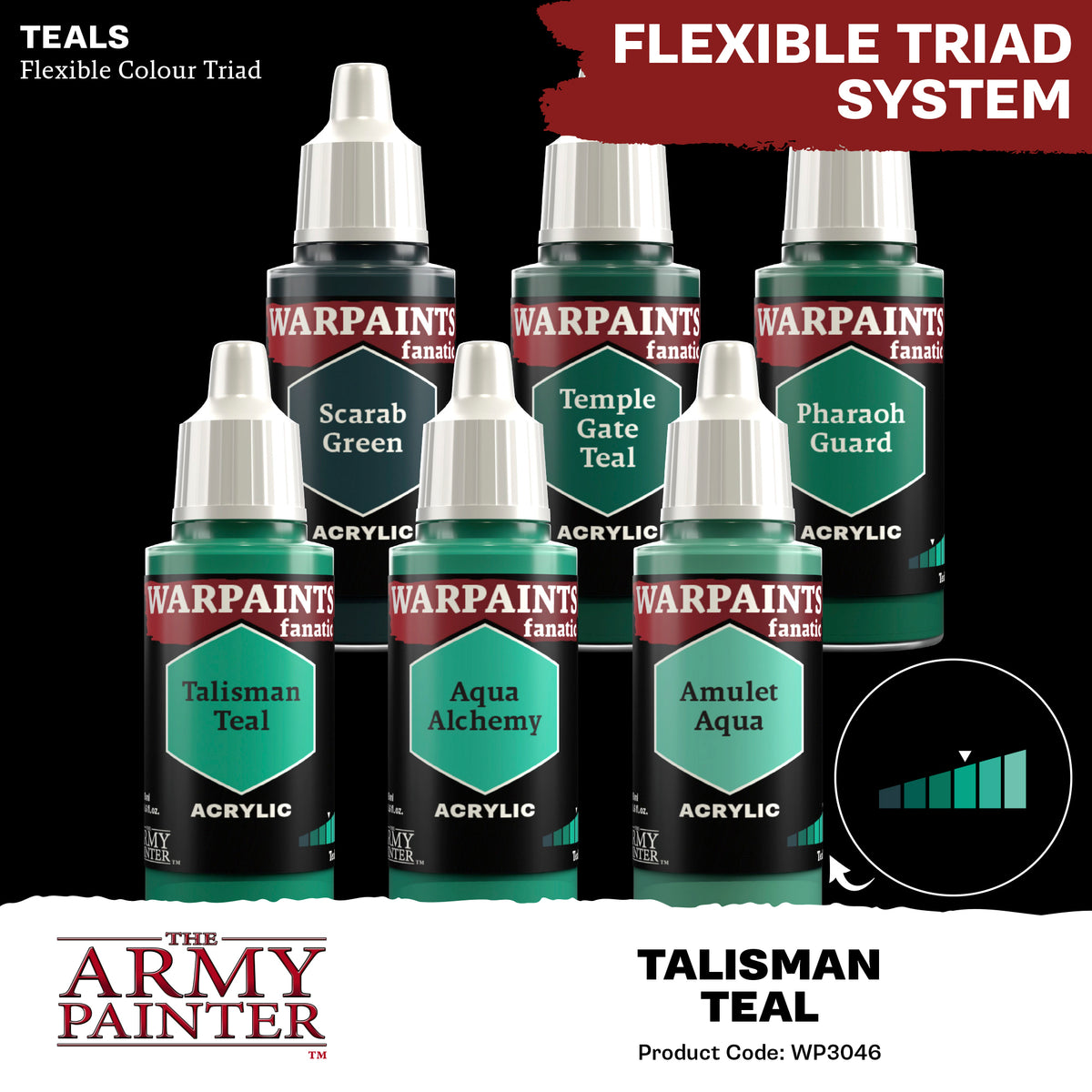 The Army Painter Warpaints Fanatic Talisman Teal