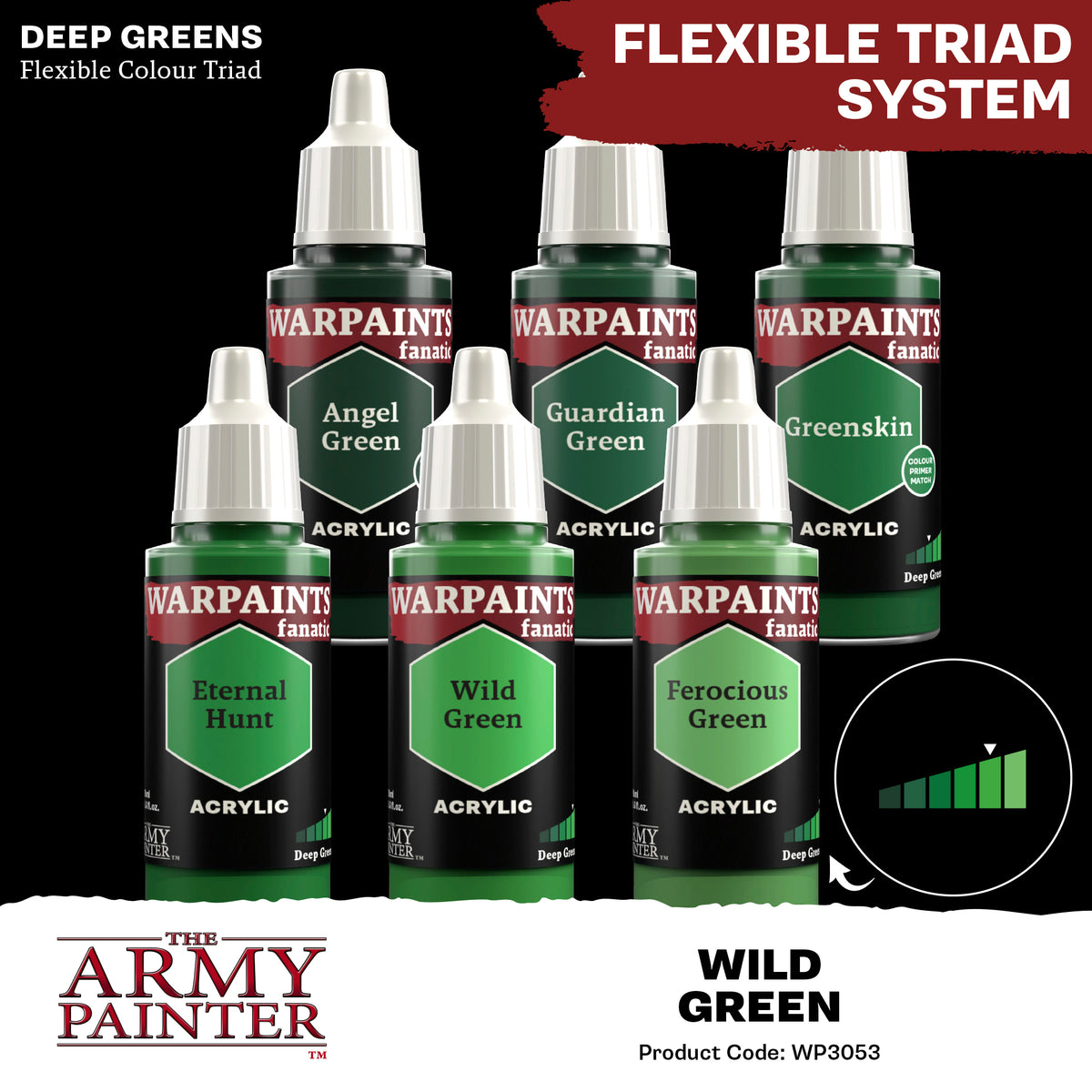 The Army Painter Warpaints Fanatic Wild Green