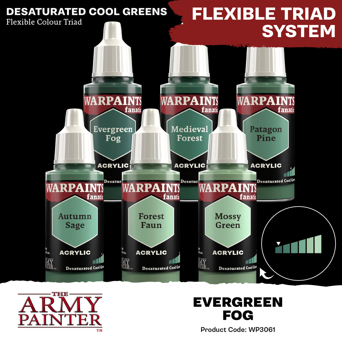 The Army Painter Warpaints Fanatic Evergreen Fog