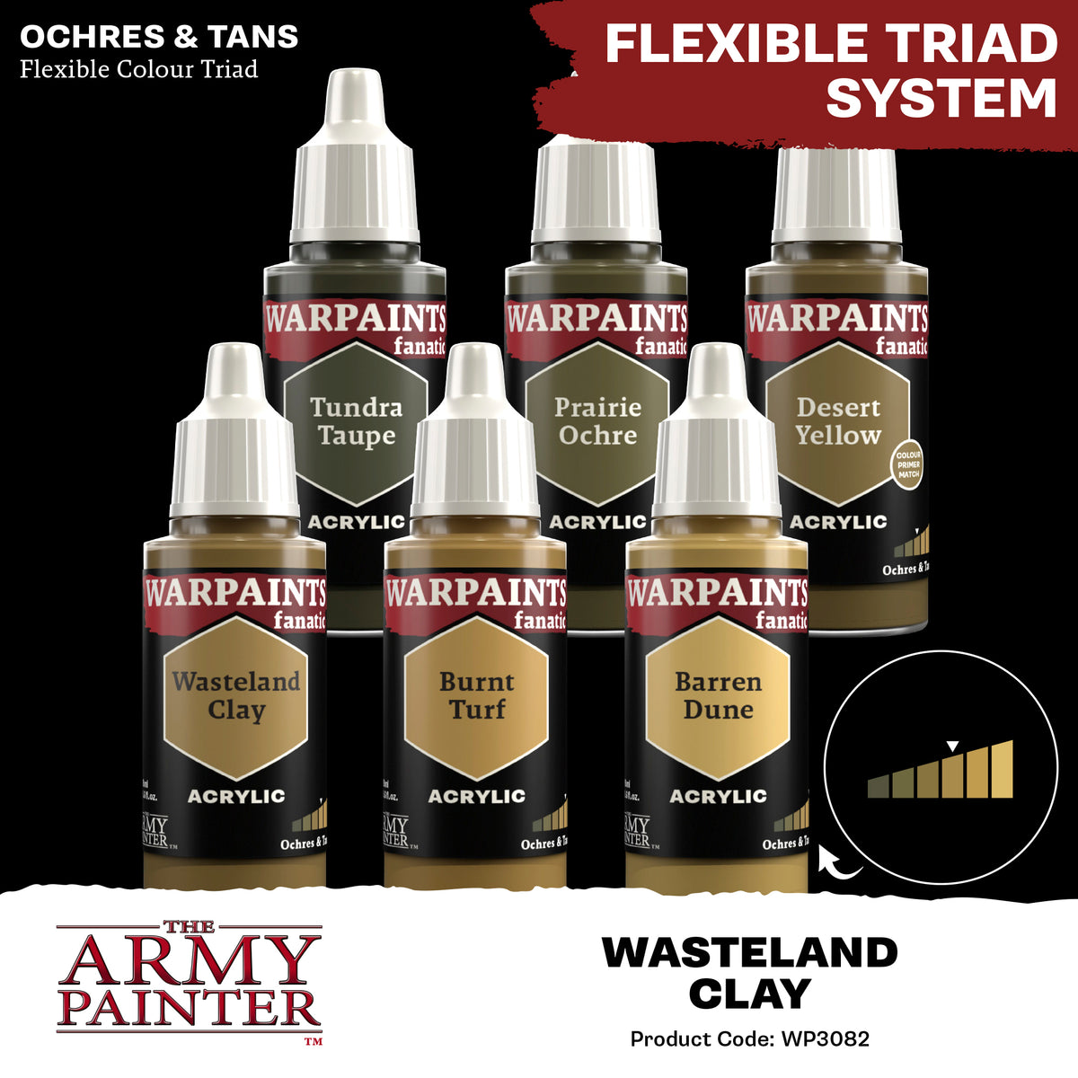 The Army Painter Warpaints Fanatic Wasteland Clay
