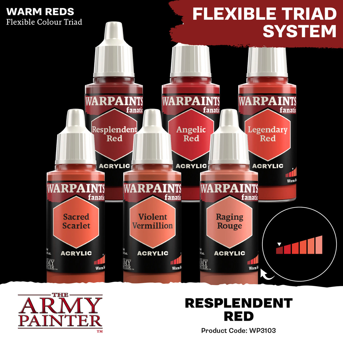 The Army Painter Warpaints Fanatic Resplendent Red