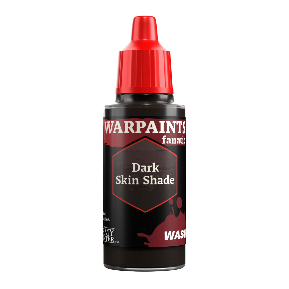 The Army Painter Warpaints Fanatic Wash Dark Skin Shade