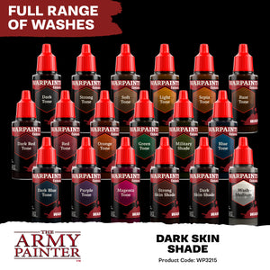 The Army Painter Warpaints Fanatic Wash Dark Skin Shade