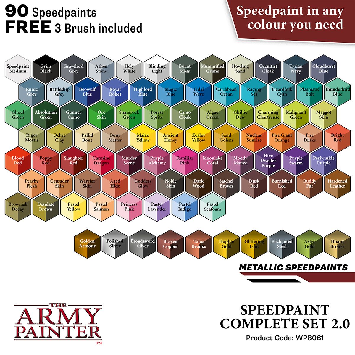 The Army Painter Speedpaint Complete Set 2.0