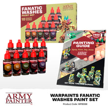 Load image into Gallery viewer, The Army Painter Warpaints Fanatic Washes Paint Set