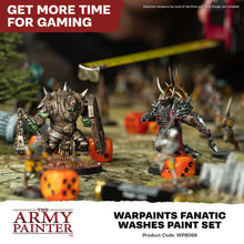 Load image into Gallery viewer, The Army Painter Warpaints Fanatic Washes Paint Set