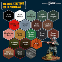 Load image into Gallery viewer, The Army Painter Historical Warpaints Fanatic Paint Set - World War II German