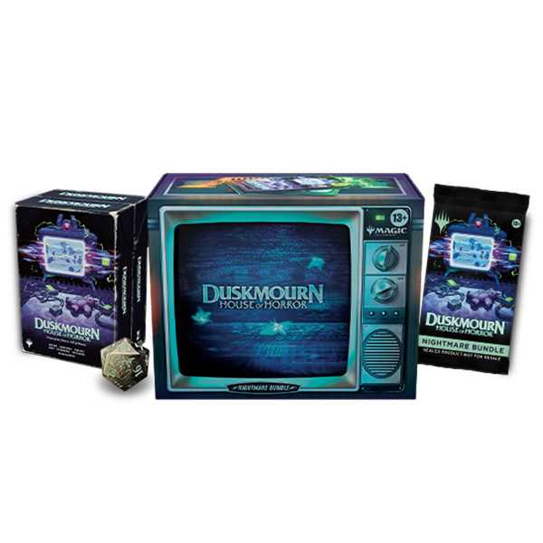 ダスクモーン　ナイトメアバンドル　1個　Nightmare Bundle　MTG MTG: Duskmourn House of Horrors Nightmare Bundle – Travelling Man UK