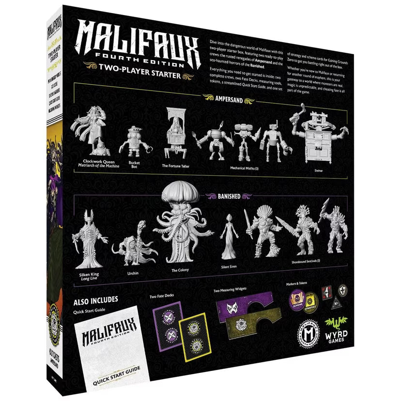 Malifaux 4th Edition - Two‑Player Starter