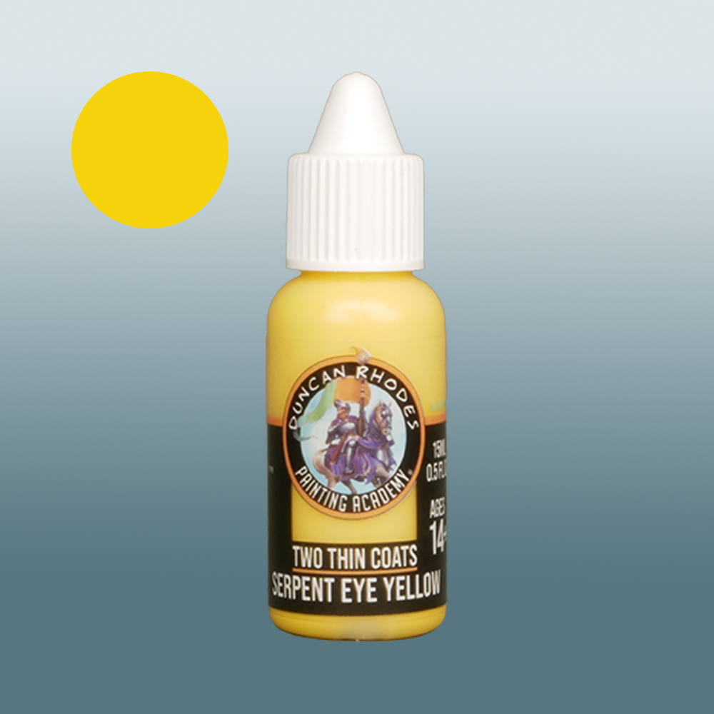 Two Thin Coats Serpent Eye Yellow