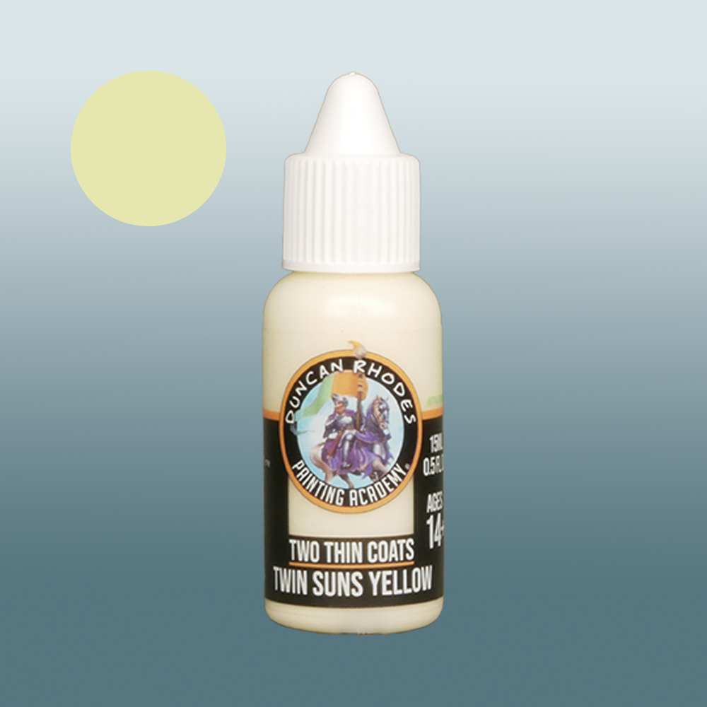 Two Thin Coats Twin Suns Yellow