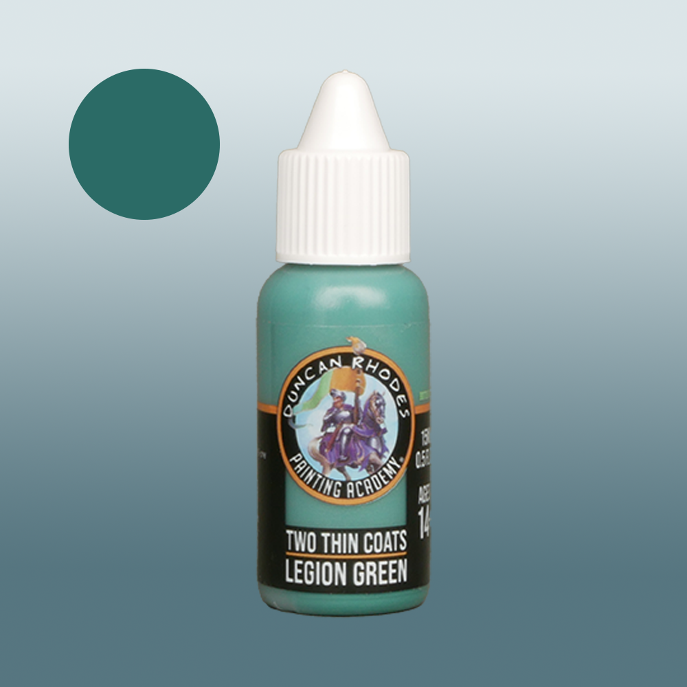Two Thin Coats Legion Green