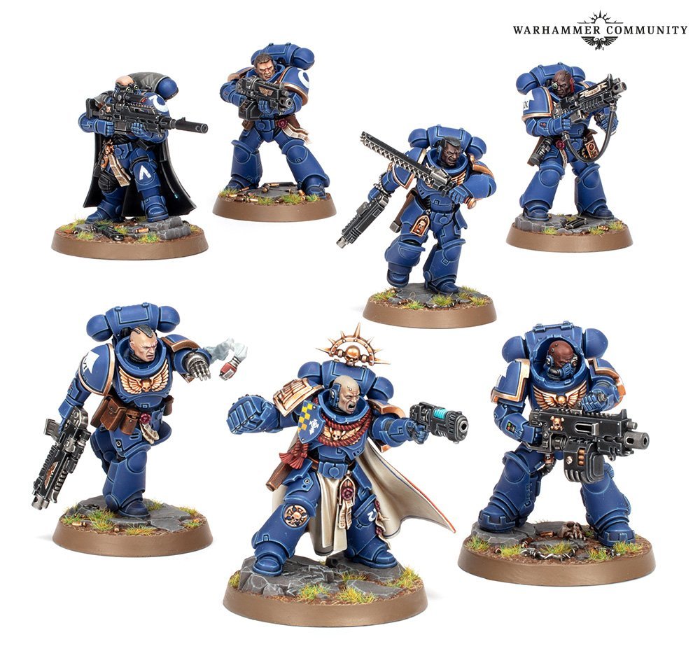 Warhammer 40.000 space marine heroe présentoir figurines miniatures  warhammer heroes (8)