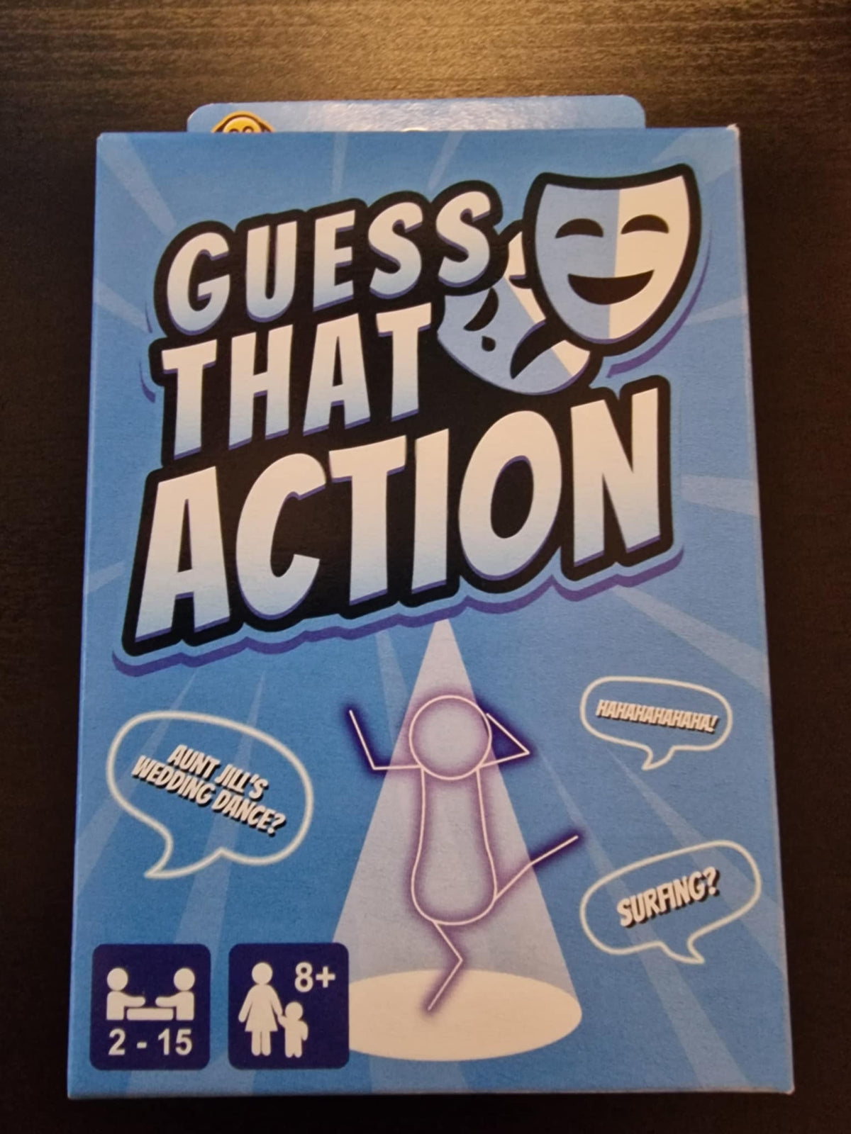 Guess That Action Tuck Box Size
