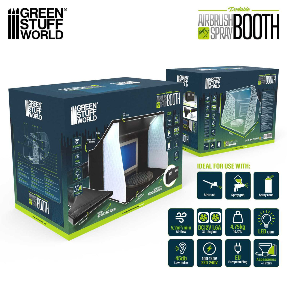 Green Stuff World Airbrush spray booth