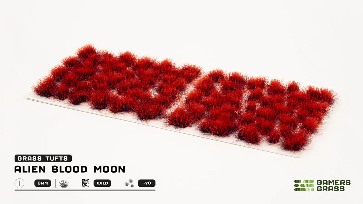 Gamers Grass Alien Blood Moon 6mm Tufts