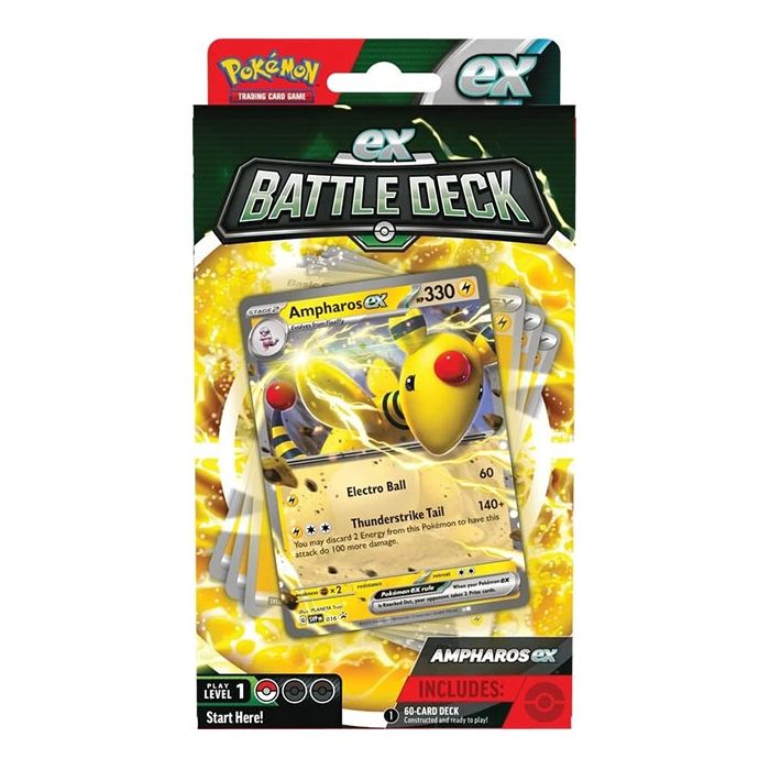 Pokemon TCG Ex Battle Deck Lucario / Ampharos