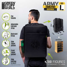 Load image into Gallery viewer, Green Stuff World Army Transport BackPack