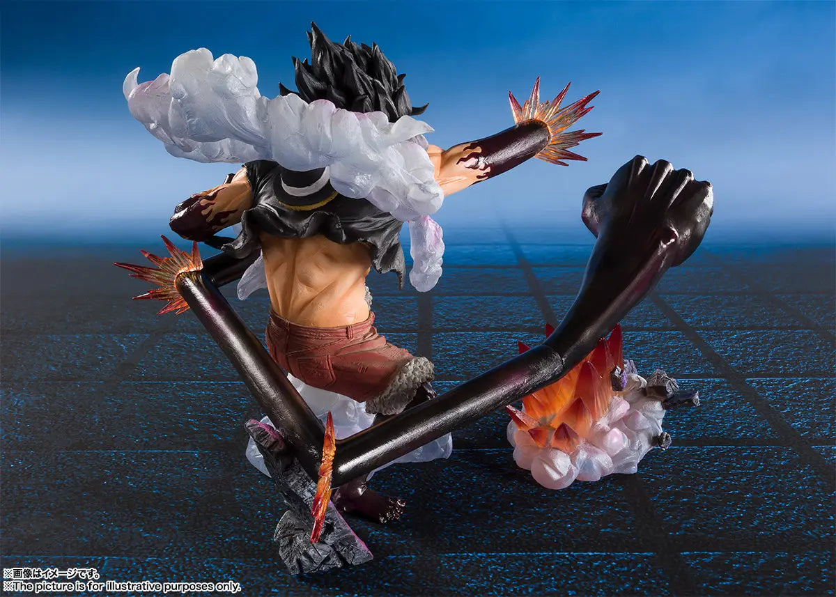 One Piece: Monkey D Luffy (Gear 4 Snake Man King Cobra Ver.) FiguartsZERO Extra Battle Statue Rerelease