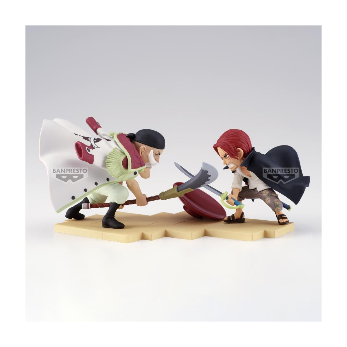 One Piece World Collectable Figure Log Stories Edward Newgate vs Shanks