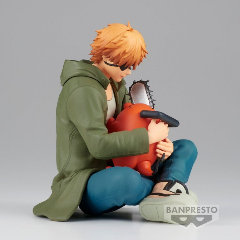 Chainsaw Man Break Time Collection Vol 1 Denji and Pochita Banpresto Figure