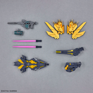SD Cross Silhouette Unicorn Gundam 2 Banshee (Destroy Mode) & Banshee Norn Parts Set