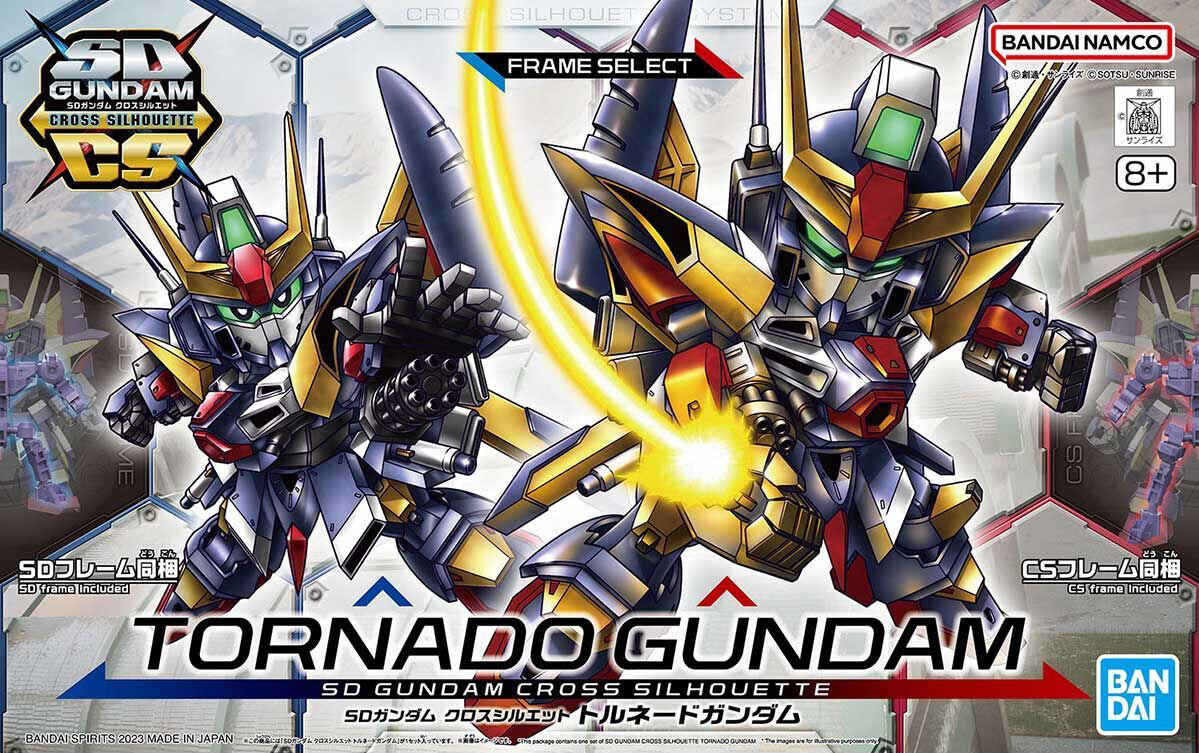 SD Cross Silhouette Tornado Gundam Model Kit
