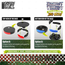 Load image into Gallery viewer, Green Stuff World Compatible Blood Bowl Bases 40mm With Skill Rings