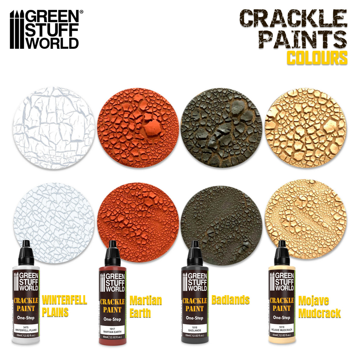 Green Stuff World Crackle Paint Winterfell Plains 60ml