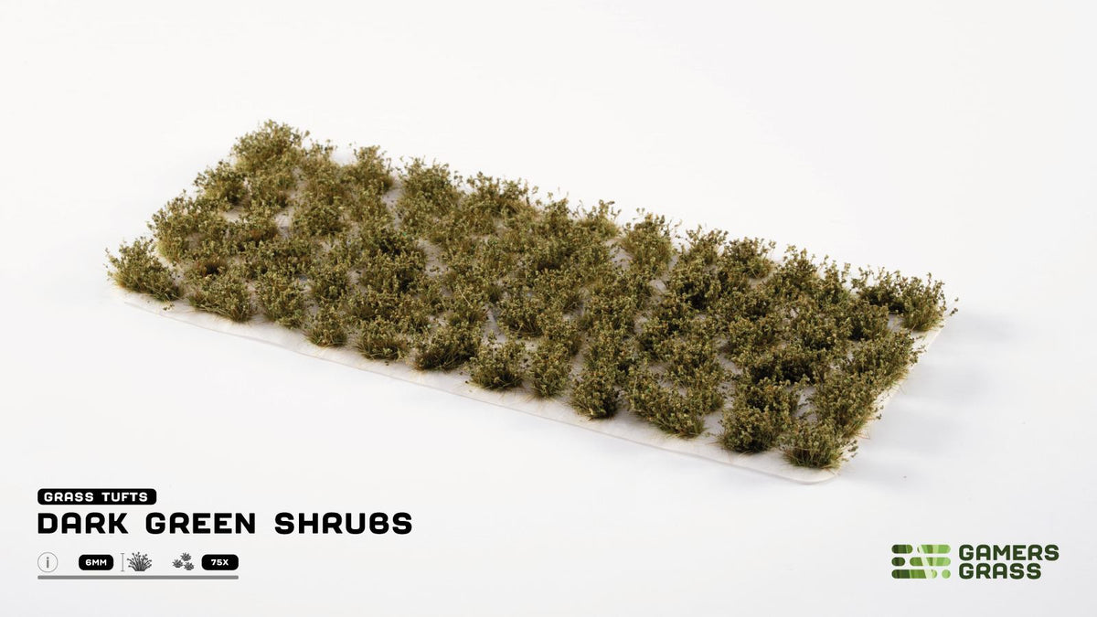Gamers Grass Dark Green Shrubs