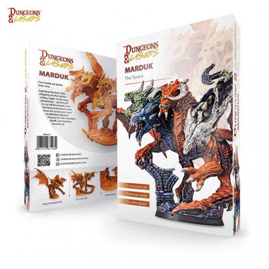 Dungeons & Lasers Miniatures Dragons Marduk The Tyrant