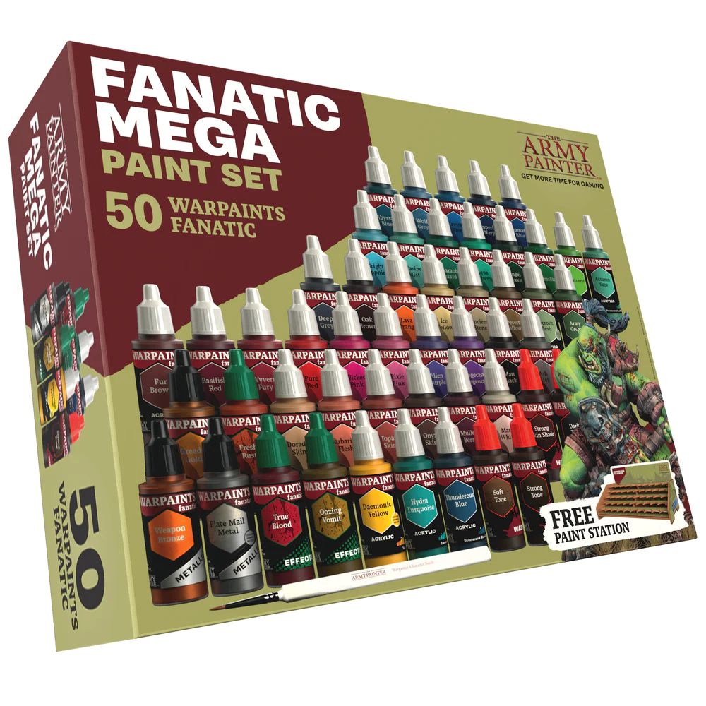 The Army Painter Warpaints Fanatic Mega Paint Set