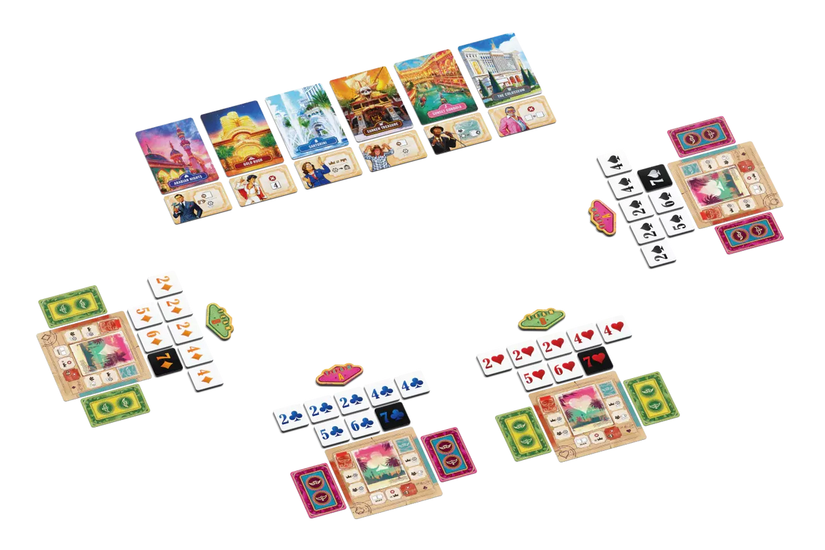Vegas Strip Board Game