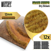 Load image into Gallery viewer, Green Stuff World Grass Strips 12mm Dry Brown