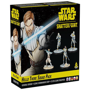 Star Wars Shatterpoint: "Hello There" General Kenobi Squad Pack