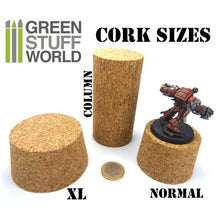 Load image into Gallery viewer, Green Stuff World Sculpting Cork Bases XL