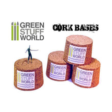Load image into Gallery viewer, Green Stuff World Sculpting Cork Bases