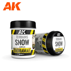 AK Interactive Terrains Snow 250ml