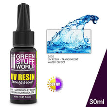 Load image into Gallery viewer, Green Stuff World UV Resin 30ml Water Effect
